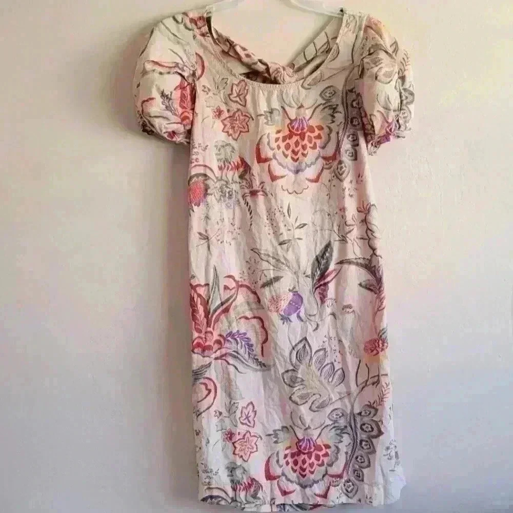 See by chloe floral printed knee length dress size 8